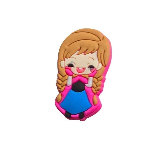 Jibbitz Style Shoe Charm Frozen ANNA - Picture 1 of 4